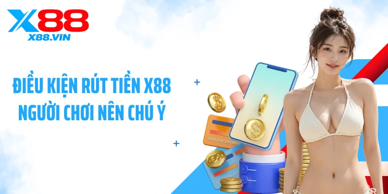 Điều kiện rút tiền X88 người chơi nên chú ý