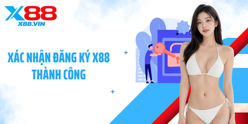 Xác nhận đăng ký X88 thành công